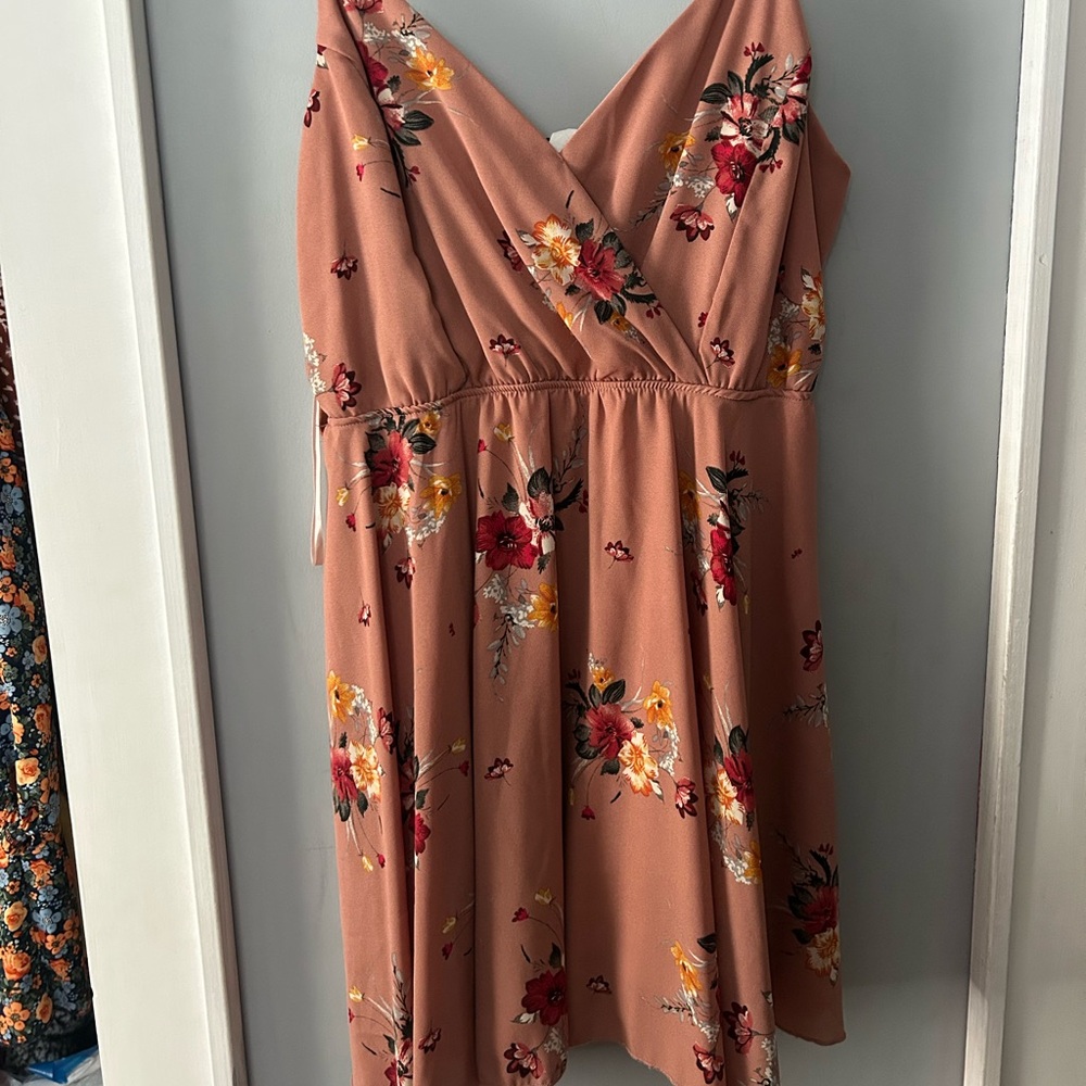 Windsor Mini Floral Coral Dess
